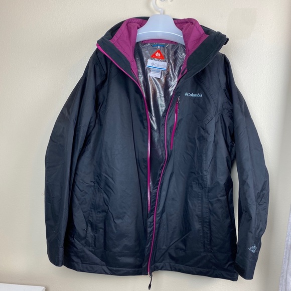 Columbia Jackets & Blazers - COLUMBIA OMNI HEAT INTERCHANGEABLE COAT